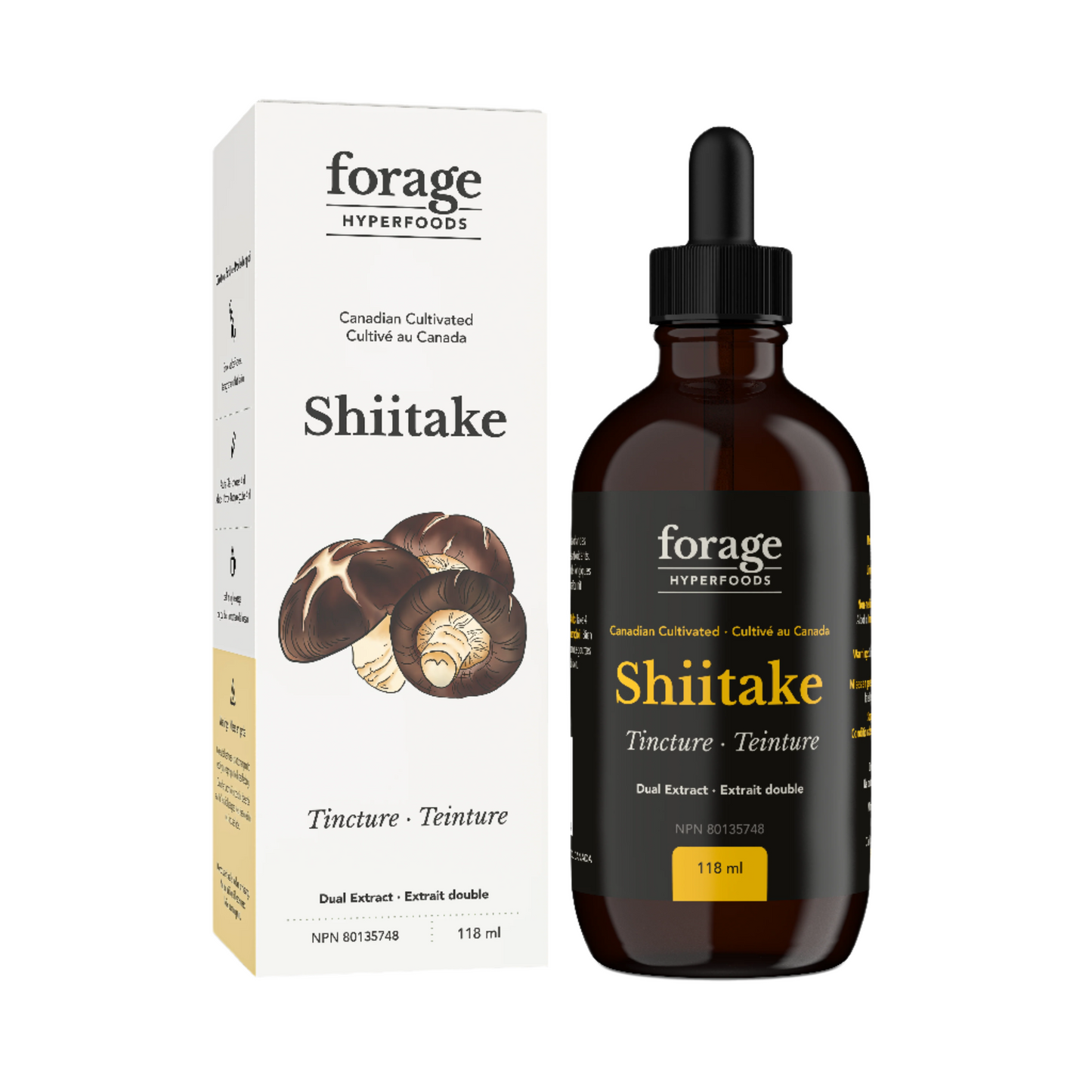 Shiitake Tincture liquid extract mushroom supplement