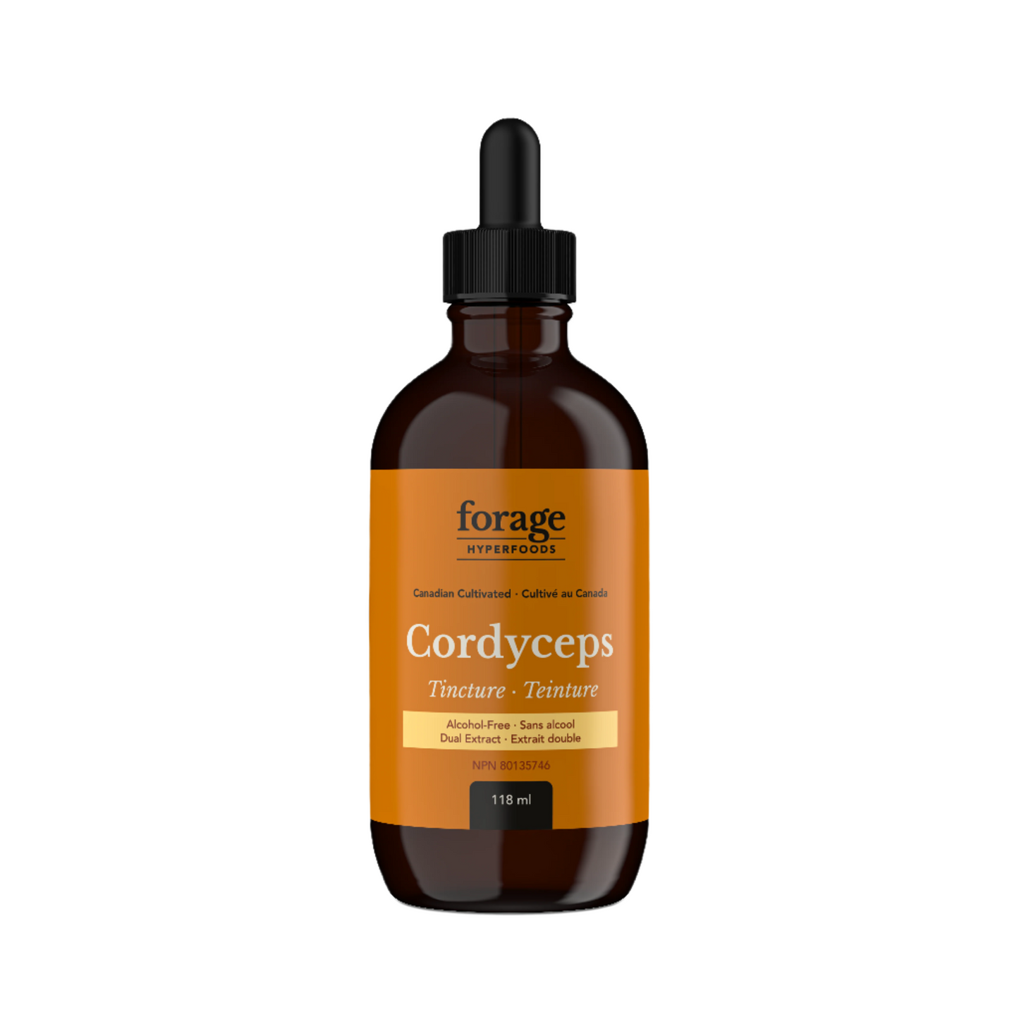 Cordyceps Alcohol-Free Tincture Made in Canada