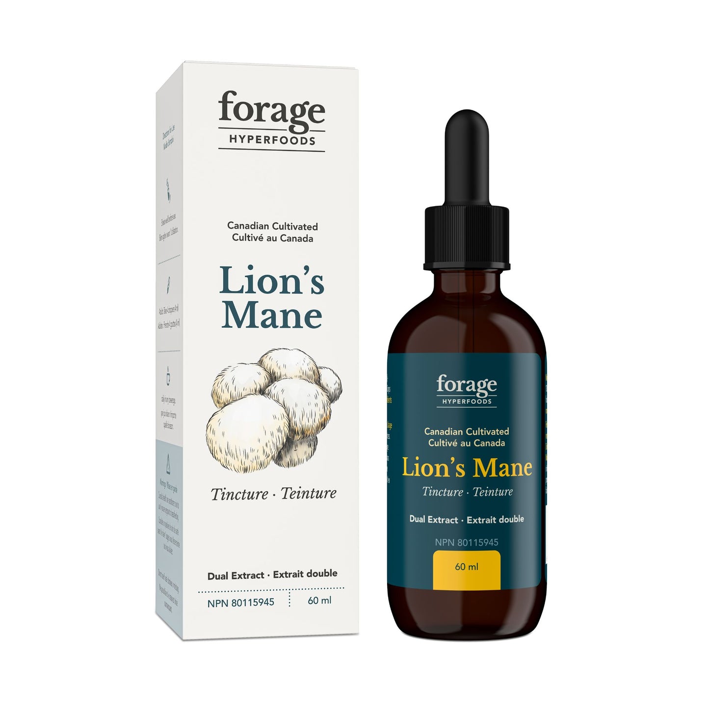 Lion's Mane Original Tincture 60 Ml with Box