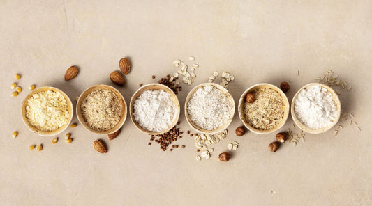various Gluten-Free alternative flours 