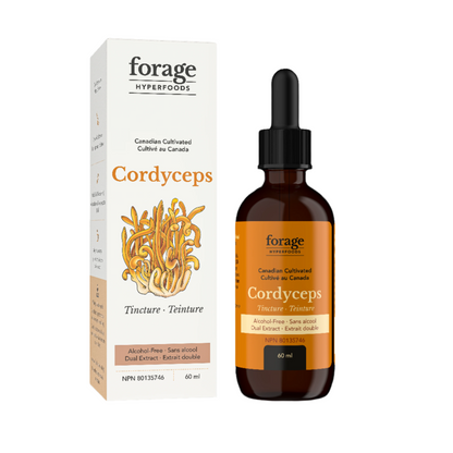 60 mL Alcohol-Free Cordyceps tincture, liquid extract canadian made 