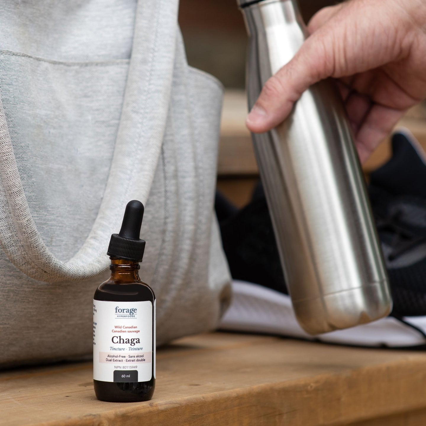 Chaga 60Ml Format in simulation as somebody goes to the gym 